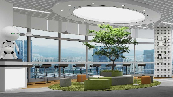 綠植在辦公室設計中的作用是什么？一定要有嗎？