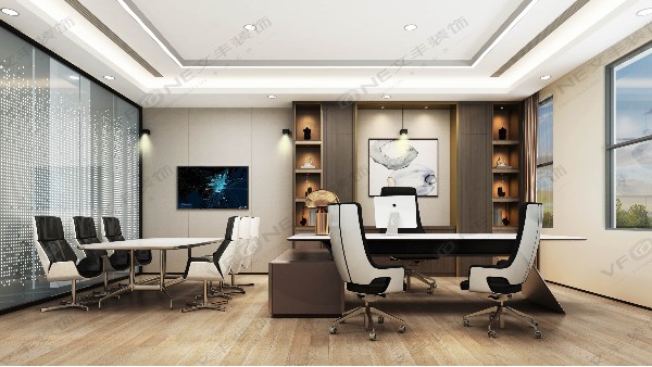辦公室裝修-南山區企業裝修效果圖-辦公室設計的這些色彩搭配規律你知道嗎？